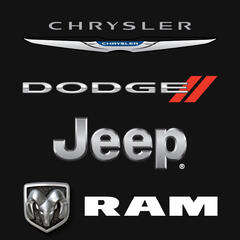 Chrysler, Jeep, Dodge, and Ram logos