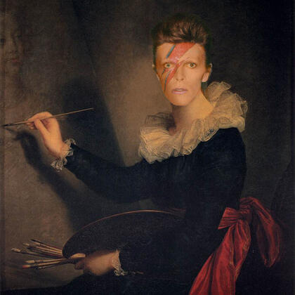 David Bowie Vintage Portrait