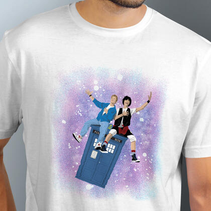 Bill & Ted + Dr. Who Shirt Design