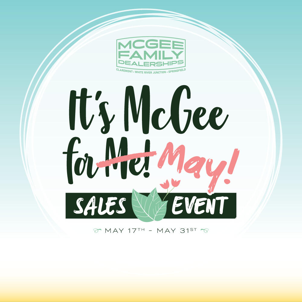 'It's McGee for May!' Branding